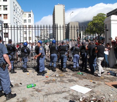 The Day South Africa Students Stormed Parliament
