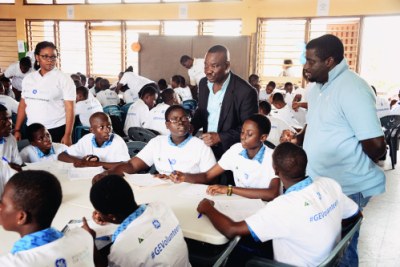 Ghana Students Talk STEM With GE
