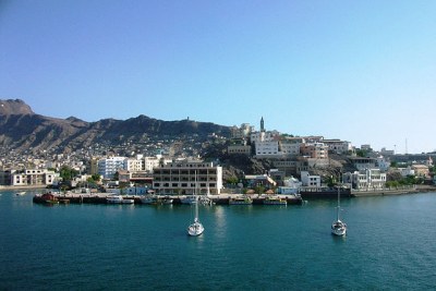 La ville portuaire d'Aden au Yémen.