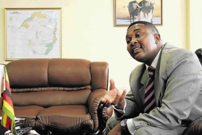 Former foreign affairs minister Walter Mzembi (file photo).