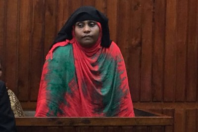 Hania Said Sagar in court.