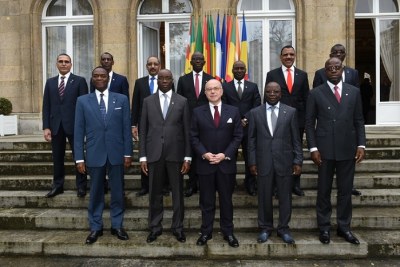 Rencontre du du ministre français de l'Intérieur, Bernard Cazeneuve, avec ses homologues ouest-africains