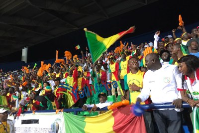 Les supporters du Sénégal CAN 2017