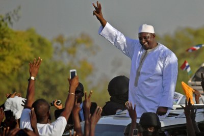 Président Adama Barrow.