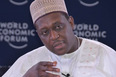Dr. Muhammad Ali Pate, former Nigerian Minister of State for Health, speaking at the 2014 World Economic Forum Africa in Abuja.