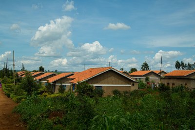 Some of the houses at Ntebe IDP model village in Rwamagana district.