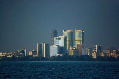A view of Dar es Salaam city (file photo).