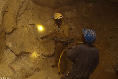 Miners (file photo).