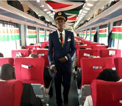 Kenya's New Nairobi-Mombasa Train - PHOTOS