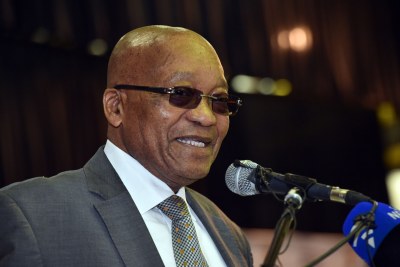 Le Président Jacob Zuma