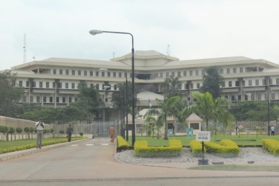 UN building in Nigeria.