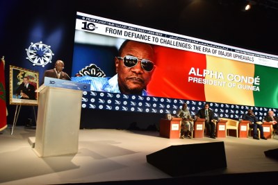 Président Alpha Condé de la Guinée, invité d'honneur des MEDays 2017