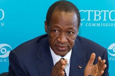 Blaise Compaoré ex président du Burkina Faso