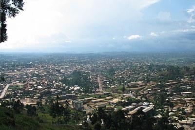 Bamenda ville du nord ouest au Cameroun épicentre de la crise anglophone.