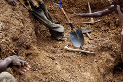 Illegal mining.