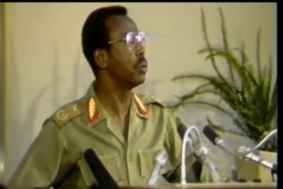 Le dictateur éthiopien, Mengistu Haile Mariam.