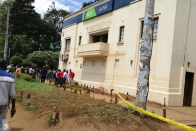 Kenya Commercial Bank branch in Thika.