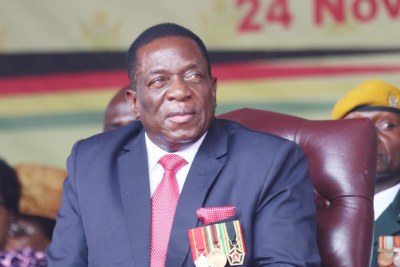 Emmerson Mnangagwa- and president of Zimbabwe.