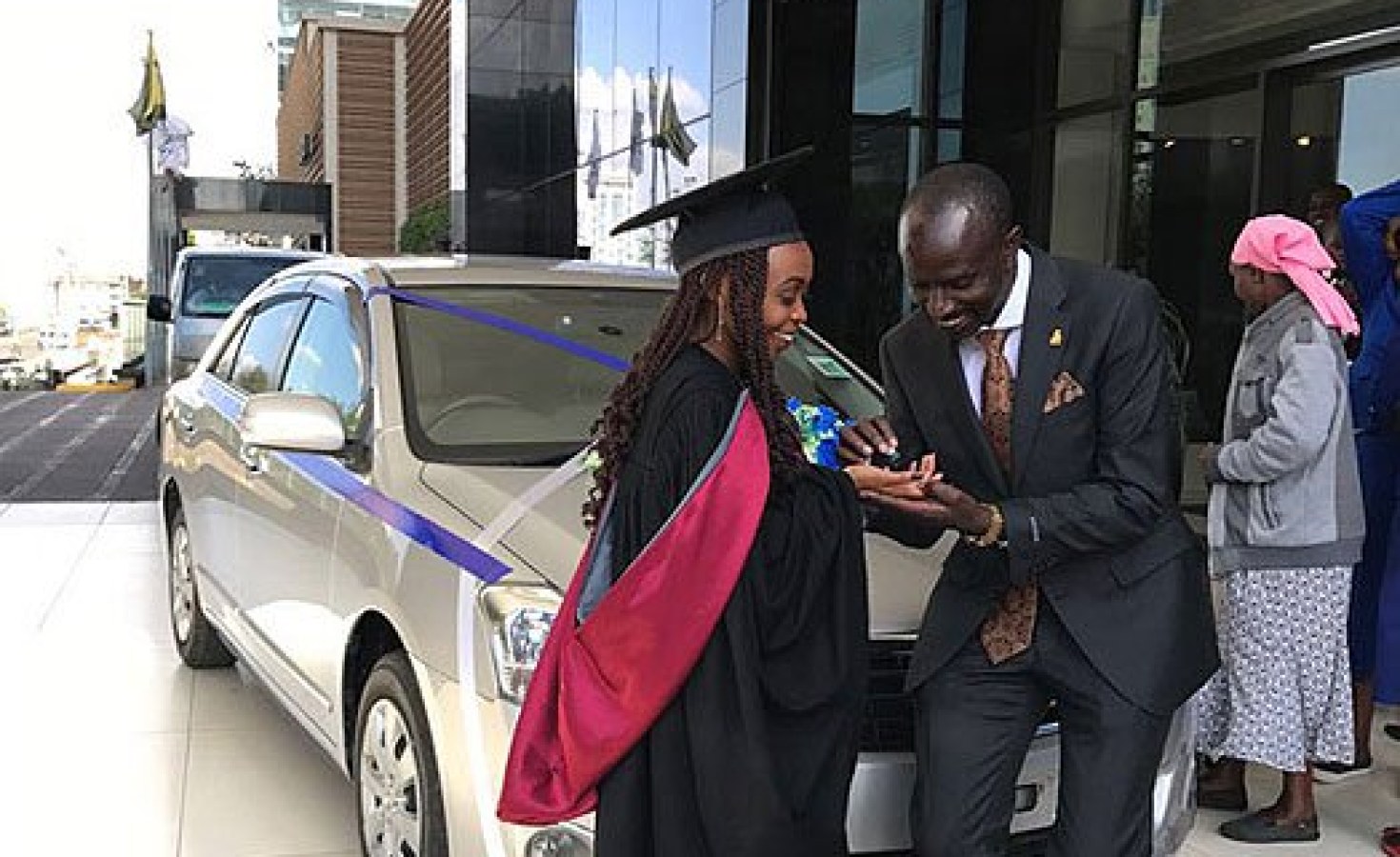 Kenya: Sossion Spoils Daughter With New Car On Her ...