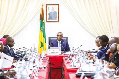 Le président sénégalais Macky Sall