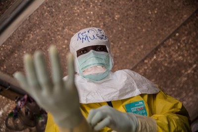 MSF teams are currently in the Mbandaka and Bikoro areas and are putting in place two Ebola Treatment Centres of 20 beds each. Photographer: