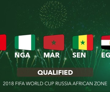 See Africa's Goals at 2018 World Cup