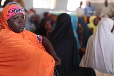 The wives of slain Boko Haram militants.