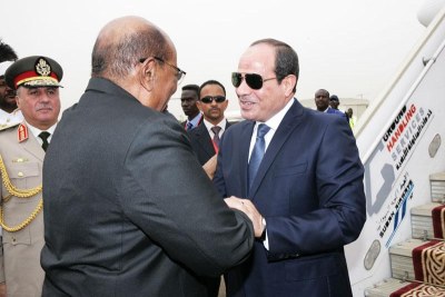 Visite du président égyptien au Soudan