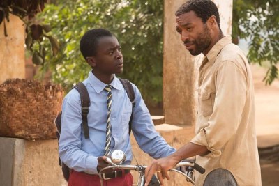 Oscar-nominated Ejiofor plays the father of 13-year-old, self-educated inventor Kamkwamba, played by newcomer Maxwell Simba, as his family and community faces famine.