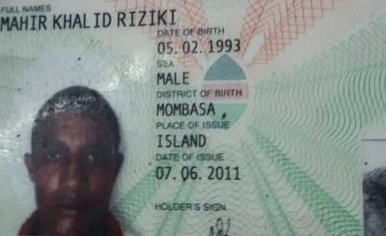 Kenya: Riverside Suicide Bomber Named as Mahir Khalid 