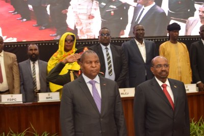 The Government of the Central African Republic and 14 armed groups inscribed their initials on the Centrafrique Peace Agreement in a ceremony in Khartoum.