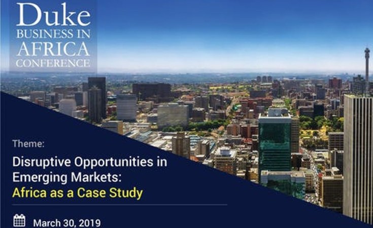 Duke Business in Africa Conference 2019: Disruptive ...