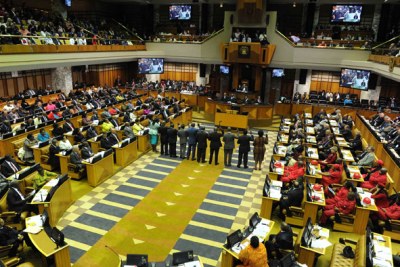 Swearing-in ceremony of Members of Parliament in the National Assembly (file photo).