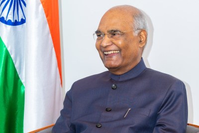 Président indien lors de sa visite au Bénin