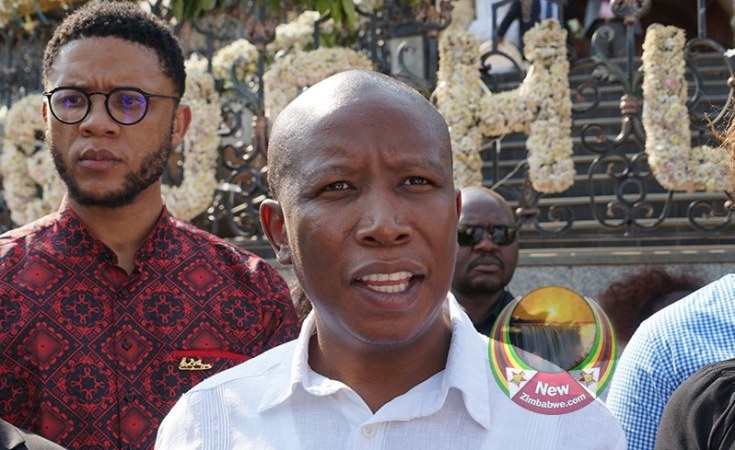 Zimbabwe Take Lead In Confronting Your Govt Says Malema To Zim Youths Allafrica Com
