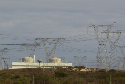 Koeberg Nuclear Power Station, near Cape Town (file photo).