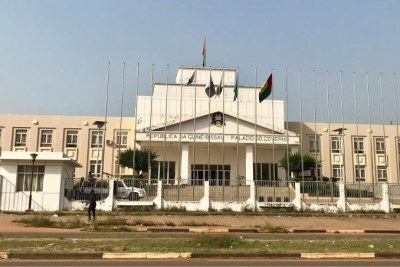 Le palais du gouvernement à Bissau, le 1er novembre 2019.
