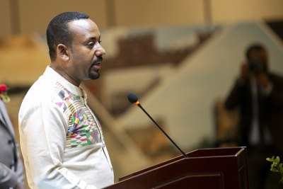 Abiy Ahmed, Premier ministre éthiopien.