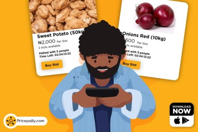 Nigerian entrepreneur Luther Lawoyin's cooperative platform, PricePally, enables multiple  households to order groceries jointly and benefit from lower prices.