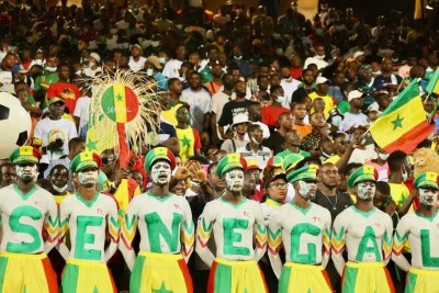 Senegalese fans (file photo)