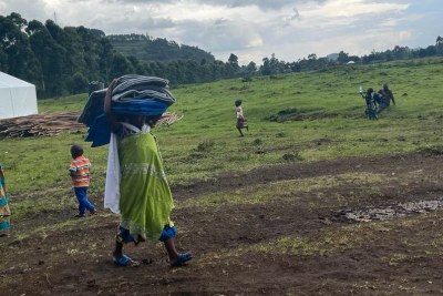 Congolese refugees in the south west Kisoro District of Uganda (file photo).