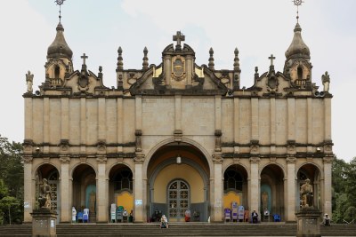 Holy Trinity Cathedral in Addis Ababa, the seat of the Ethiopian Orthodox Tewahedo Church (file photo).