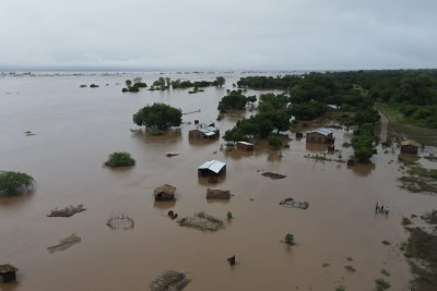 Ces images aériennes ont été captées le 16 mars 2023 à Nsanje par le drone de la Croix-Rouge du Malawi.
