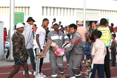 Bousculade à l’entrée au stade de Mahamasina qui a coûté la vie à plusieurs personnes à Madagascar.