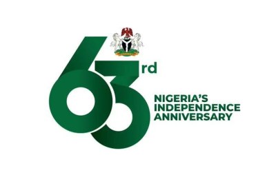 Nigeria Independence Day logo 63 years
