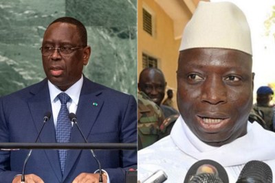 Macky Sall et Yahya Jammeh