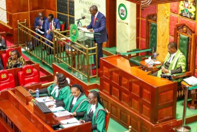 Treasury Cabinet Secretary Njuguna Ndung'u presented the 2024/25 Budget in Parliament.