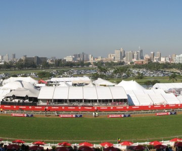 Africa's premier horseracing event, the Durban July